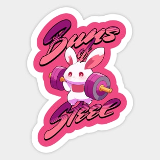 Buns of steel Sticker